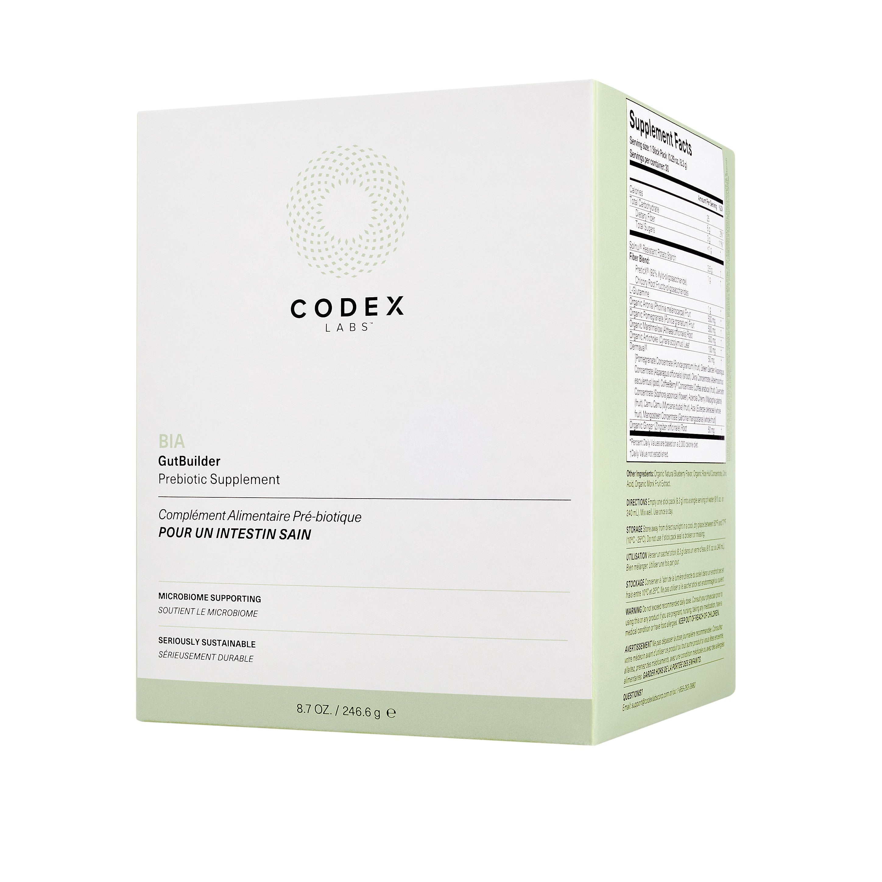 BIA GutBuilder Prebiotic Supplement